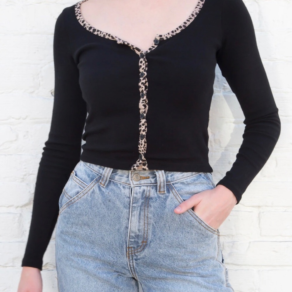 Brandy Zelly Cheetah Top